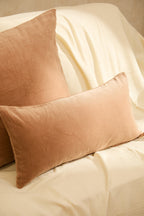 Housse De Coussin Velour - Rose
