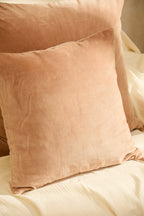 Housse De Coussin Velour - Rose