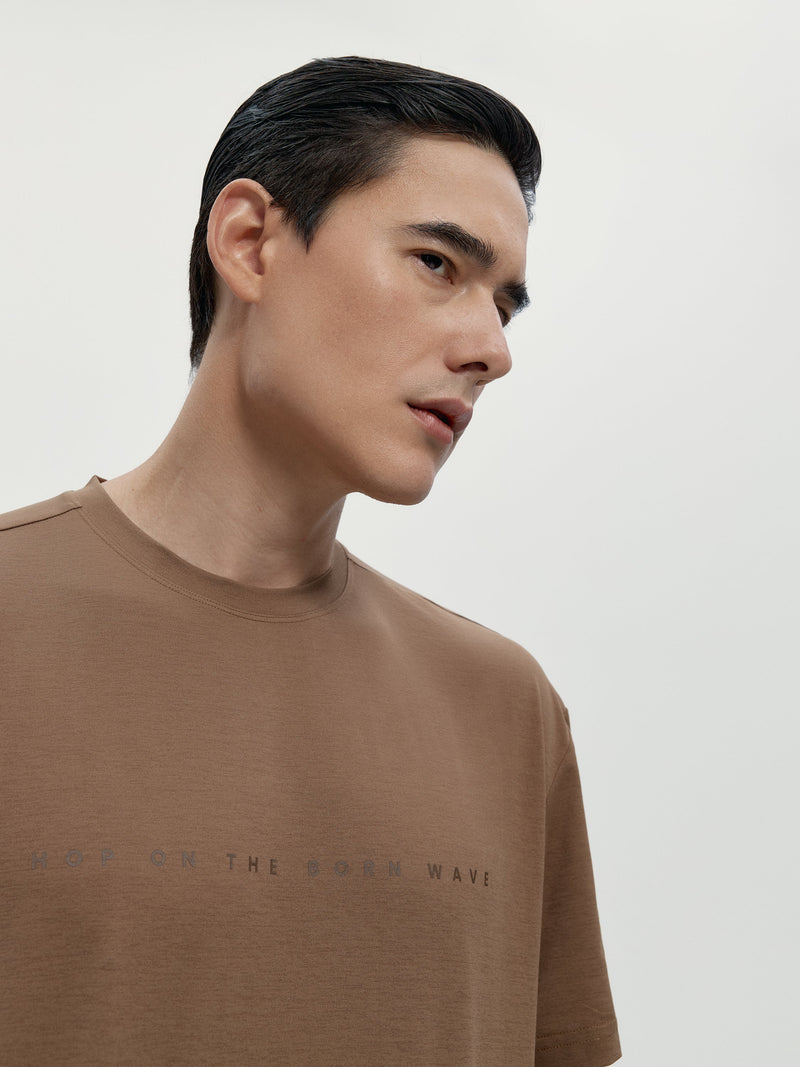 T-Shirt Venetta Chestnut - Homme