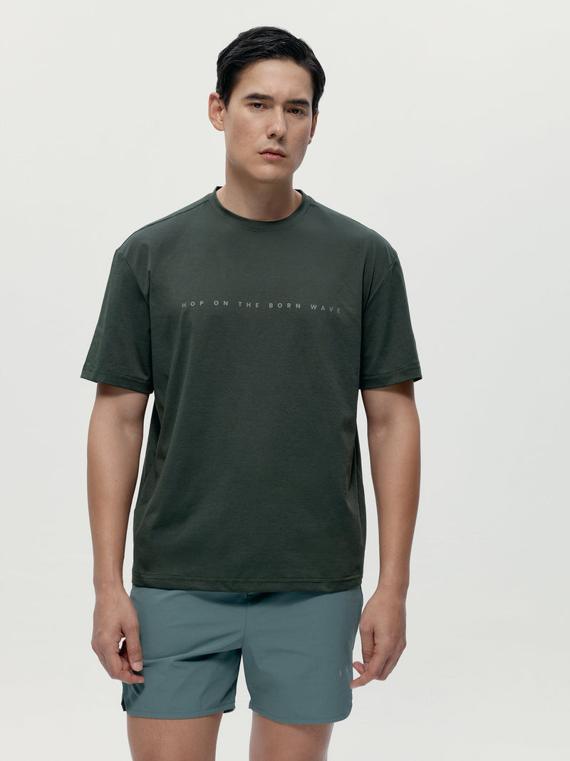 Venetta Deep Khaki T-Shirt - Men
