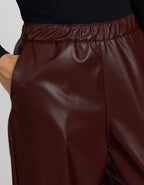 Pantalon Straight Venise - Burgundy - Femme