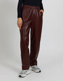 Pantalon Straight Venise - Burgundy - Femme