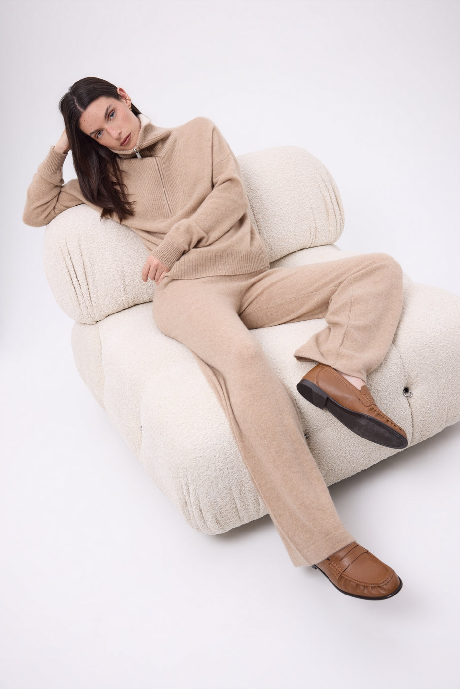 Venise Trousers - Cream Beige - Women
