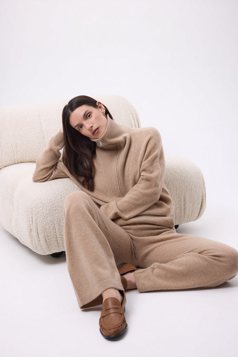 Venise Trousers - Cream Beige - Women