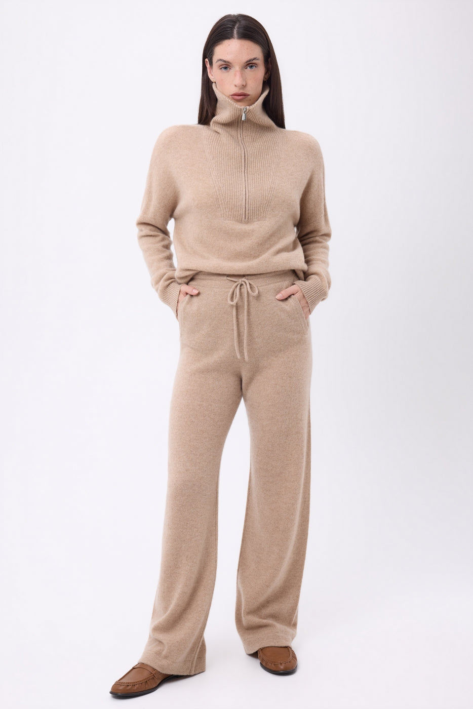Venise Trousers - Cream Beige - Women