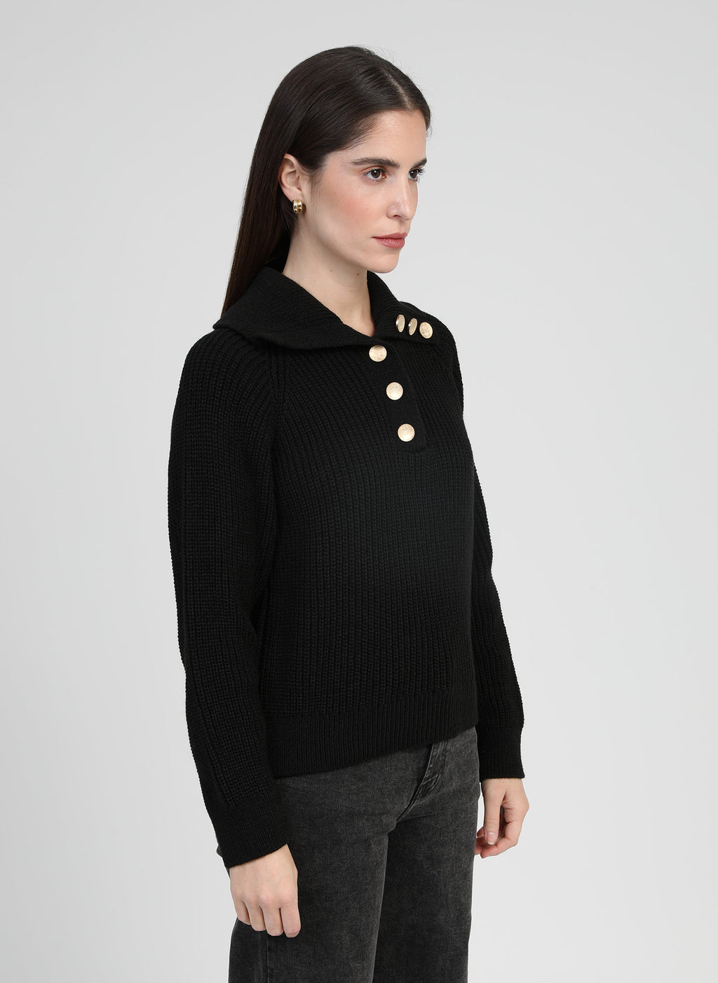 Pull Venise Noir