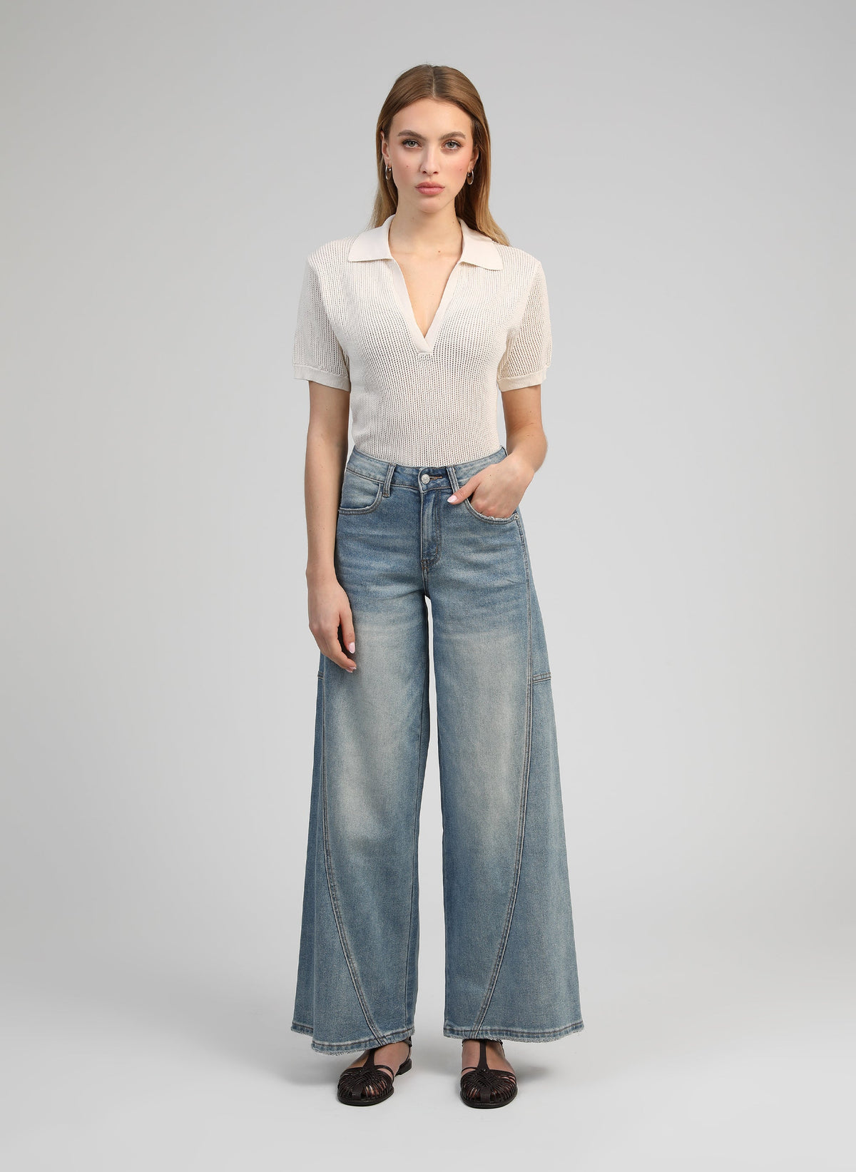 Pull Venou Ecru