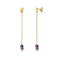 Venus Amethyst Earrings