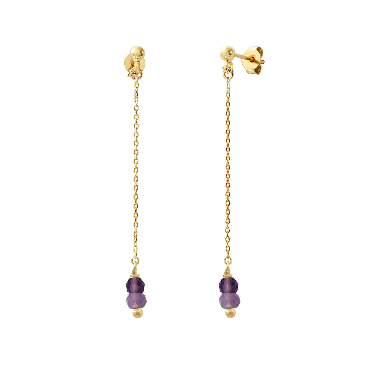 Venus Amethyst Earrings