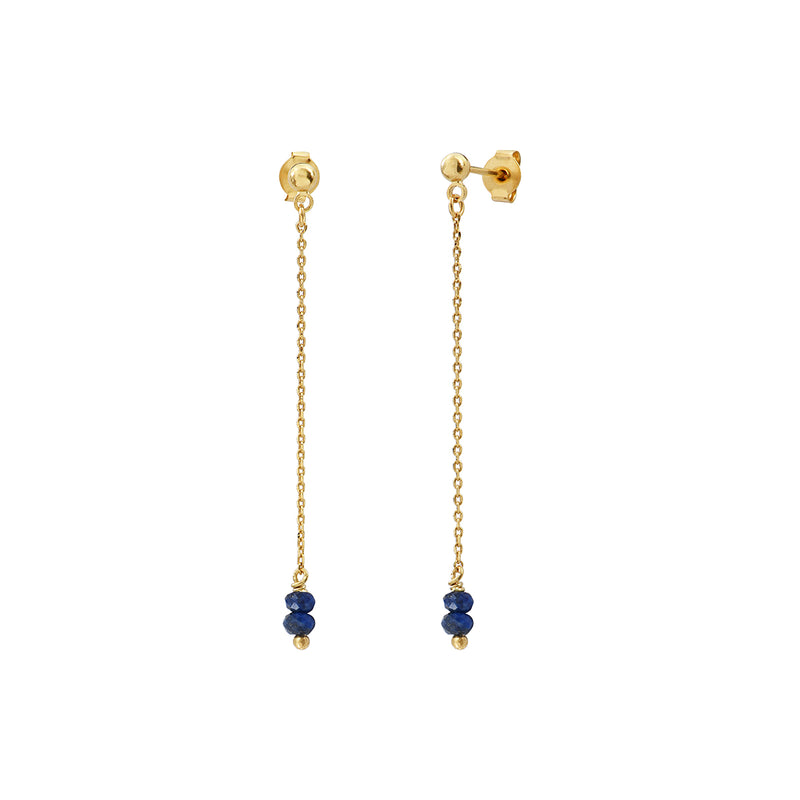 Boucles D'Oreilles Venus Lapis Lazuli