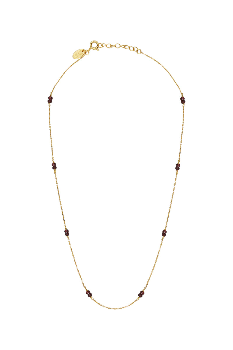 Collier Venus Grenat