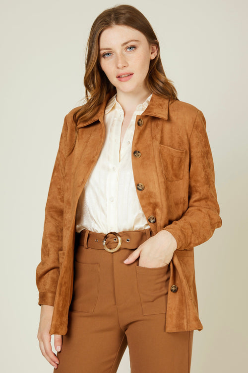 VESTE CAMEL - Andy & Lucy