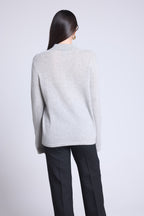 Camisa abotonada Vera para mujer - Gris perla - Mujer