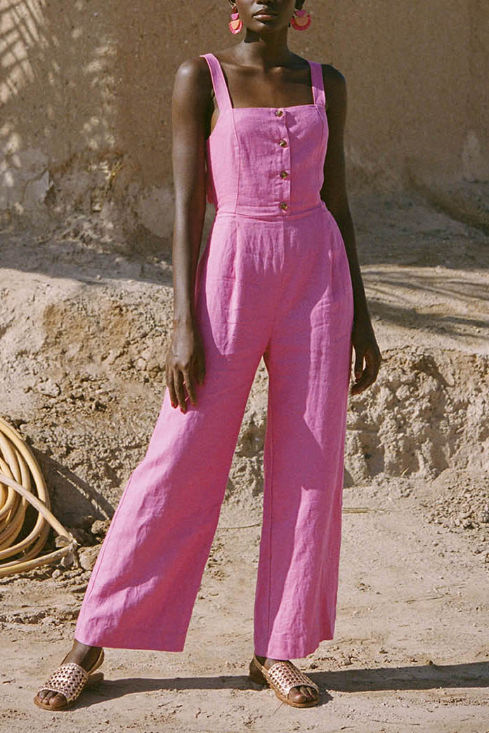 Verlin Trouser Jumpsuit - Sunset