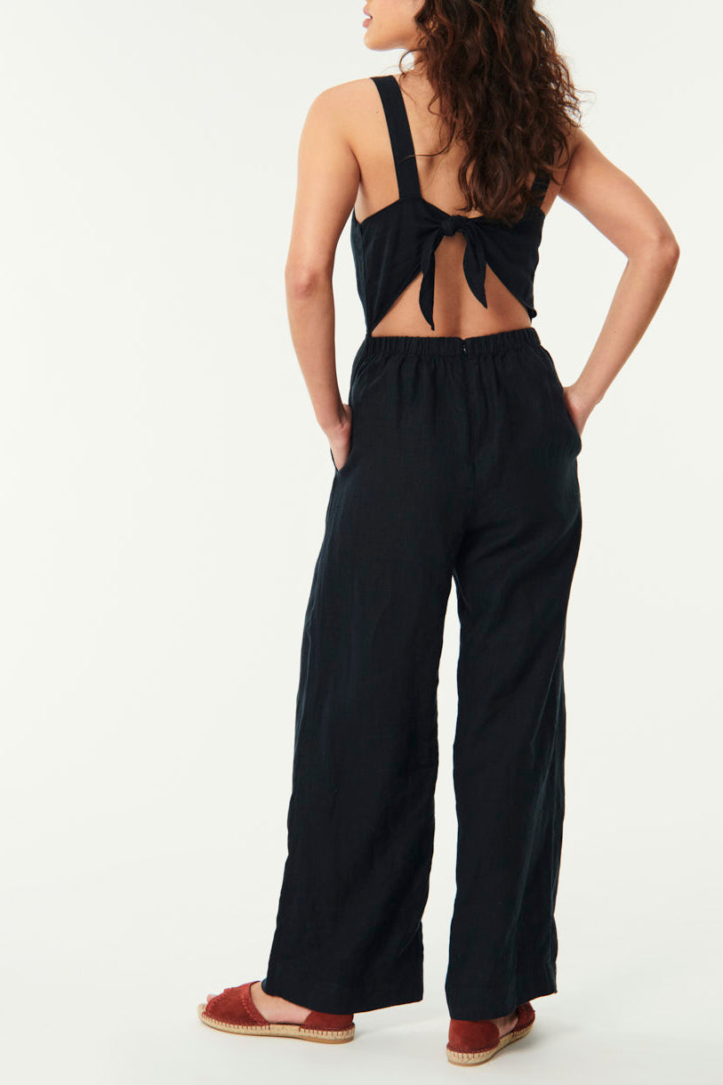 Verlin trouser jumpsuit - Black