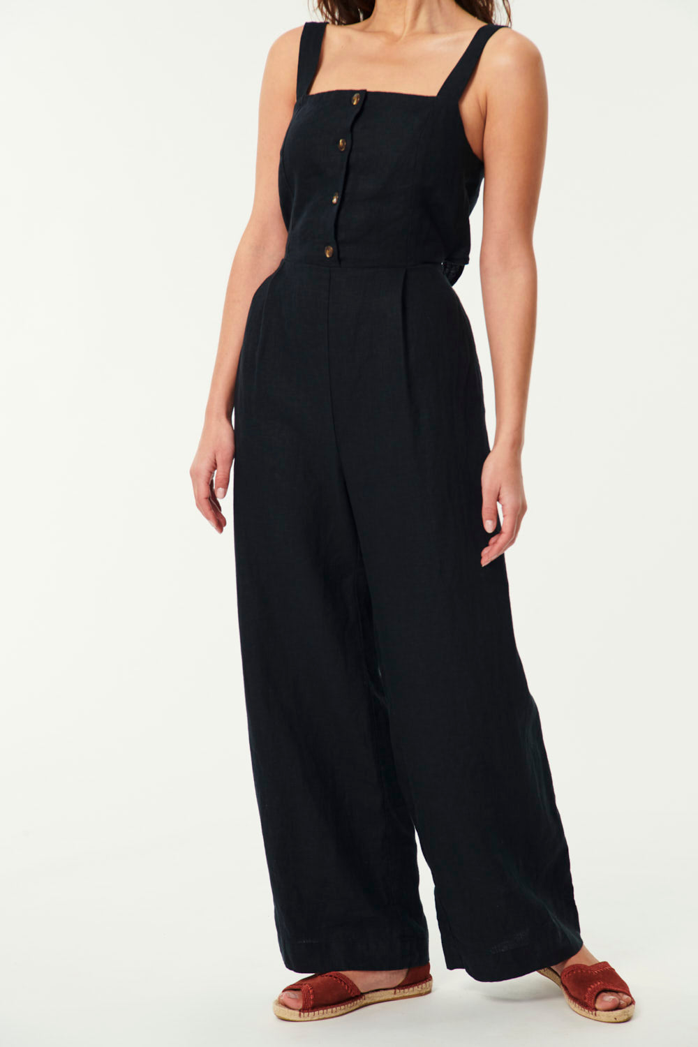 Verlin trouser jumpsuit - Black