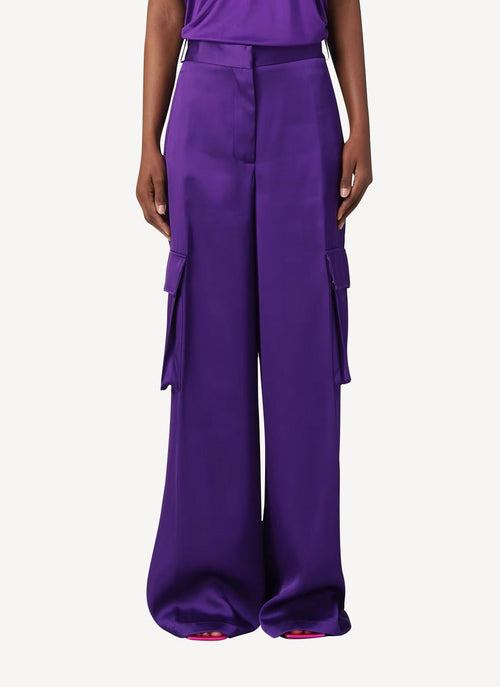 Versace - Pantalon - Purple - Femme