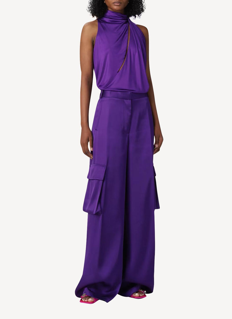 Versace - Pantalon - Purple - Femme