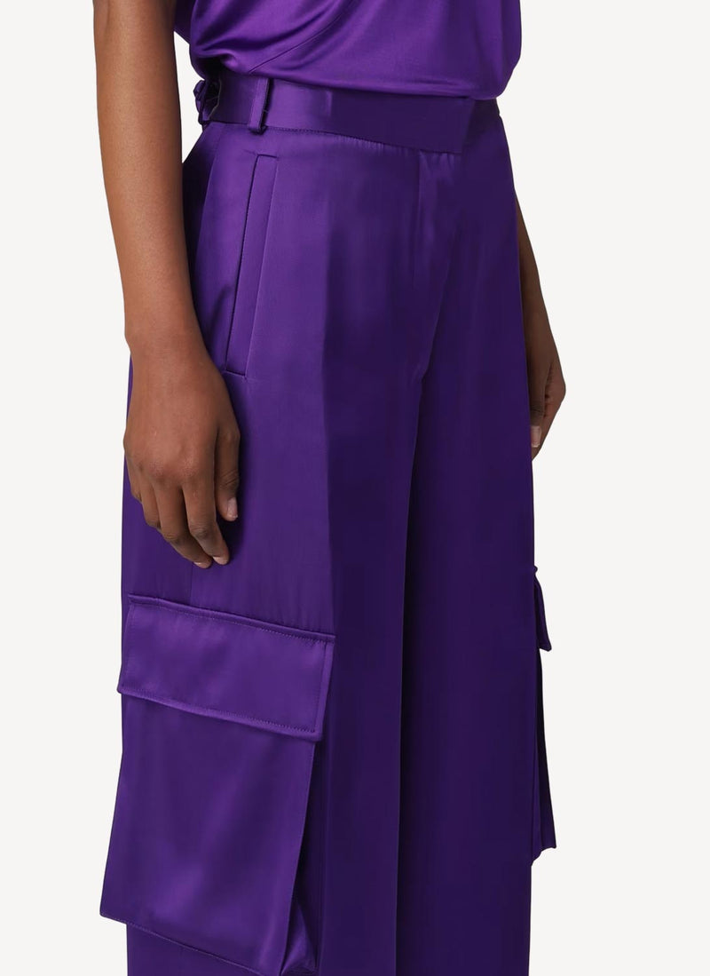 Versace - Pantalon - Purple - Femme