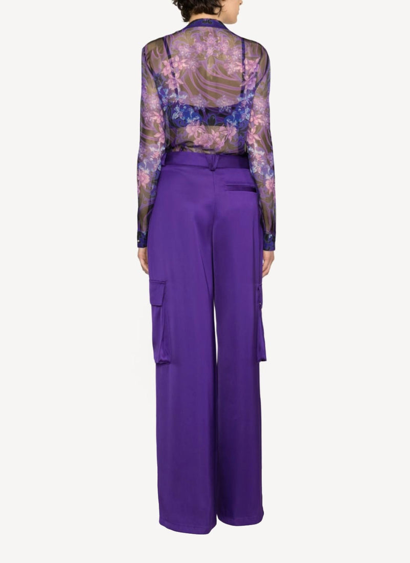 Versace - Pantalon - Purple - Femme