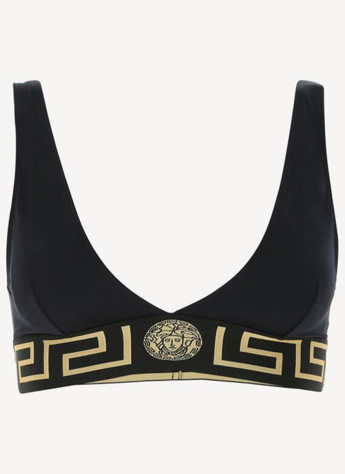 Versace - Haut De Maillot - Black - Femme