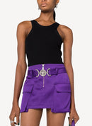 Versace - Jupe - Purple - Femme