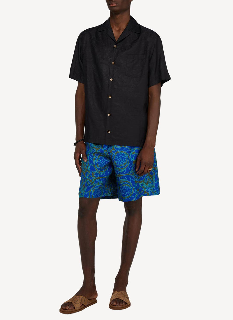 Versace - Short - Blue - Homme