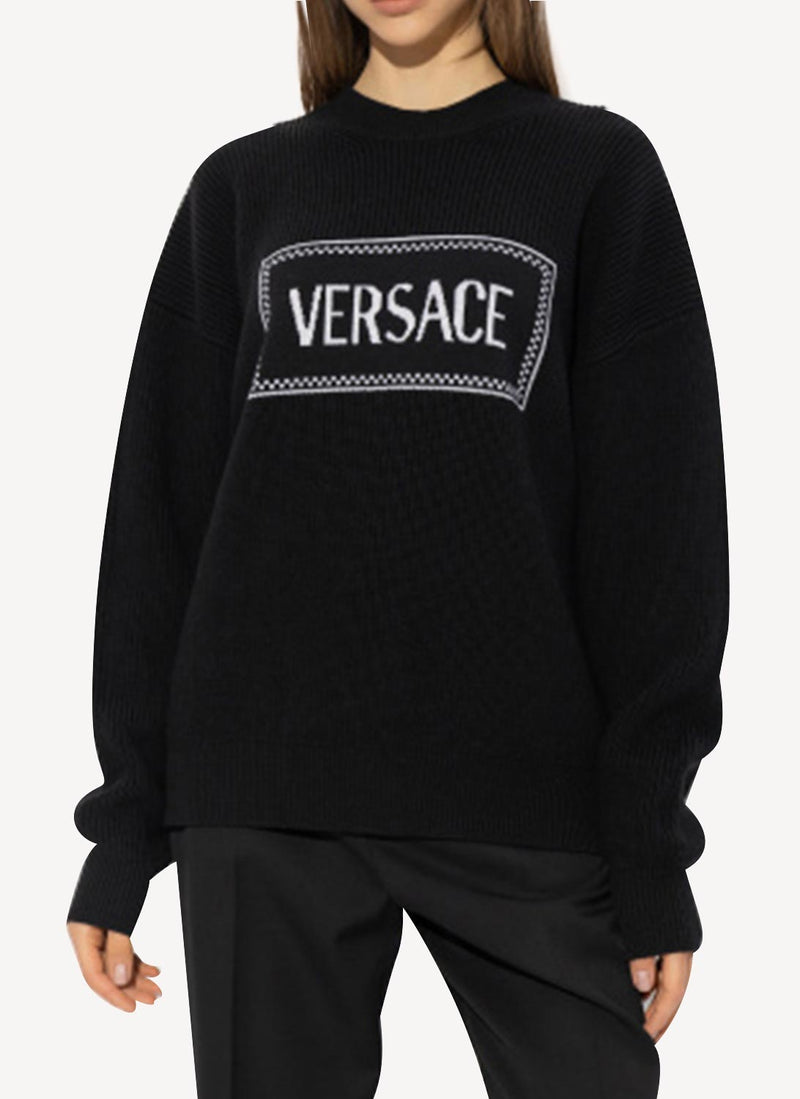 Versace - Sweatshirt - Black - Femme