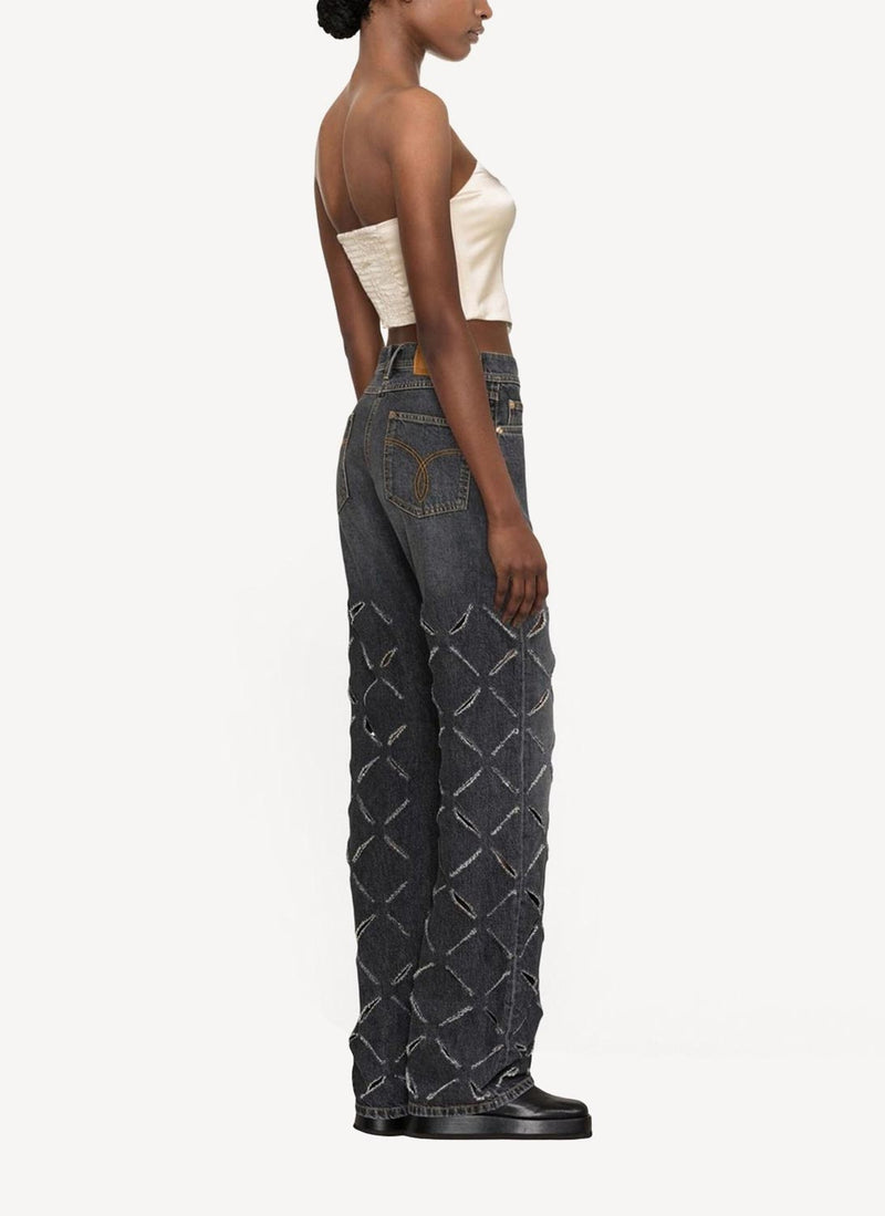 Versace - Pantalon - Dark Grey - Femme