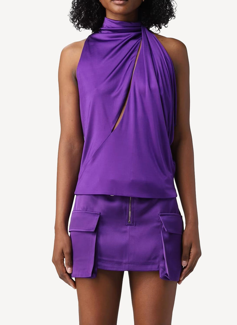 Versace - Top - Purple - Femme