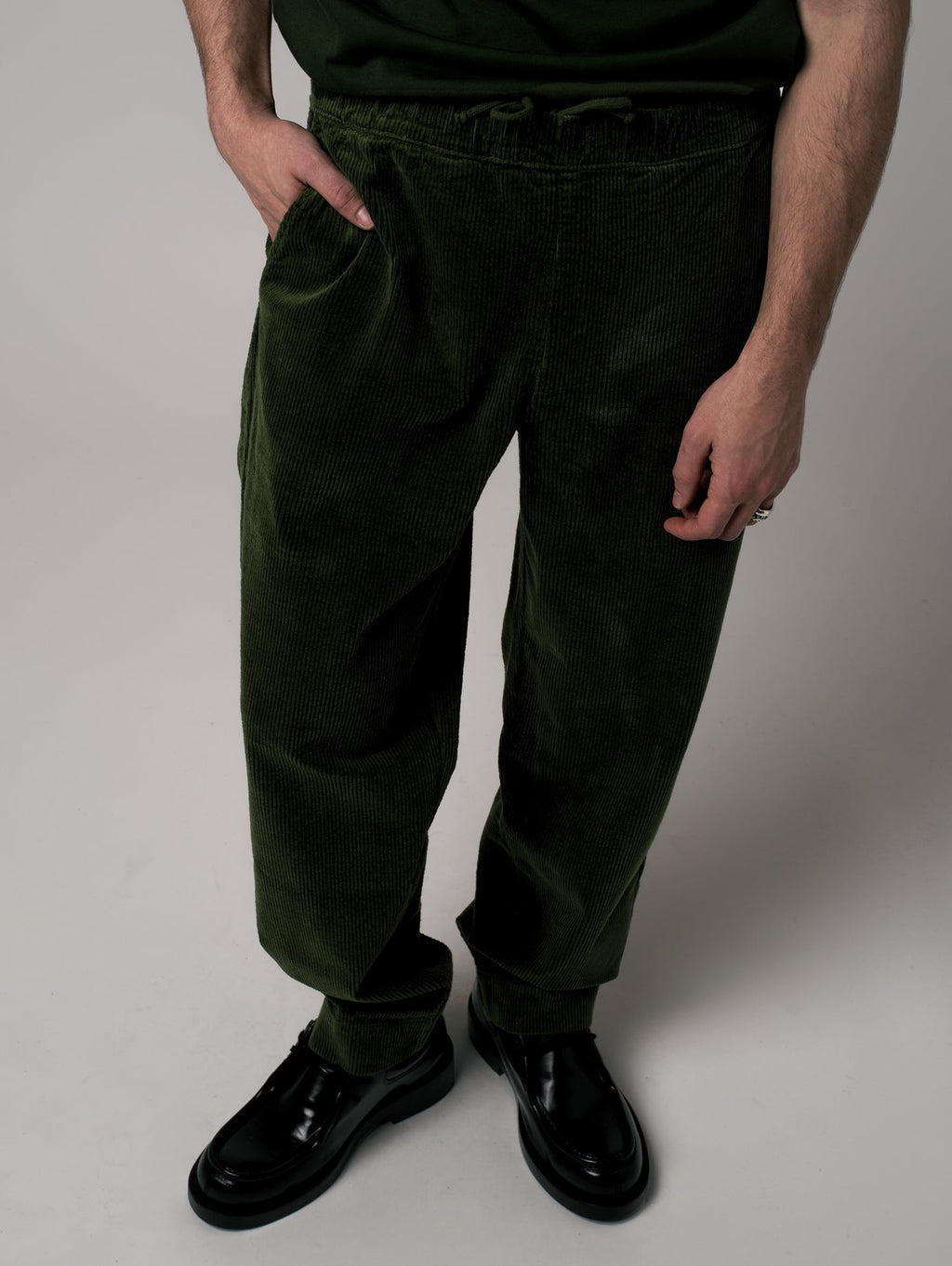 Pantaloni Lazy uomo kaki