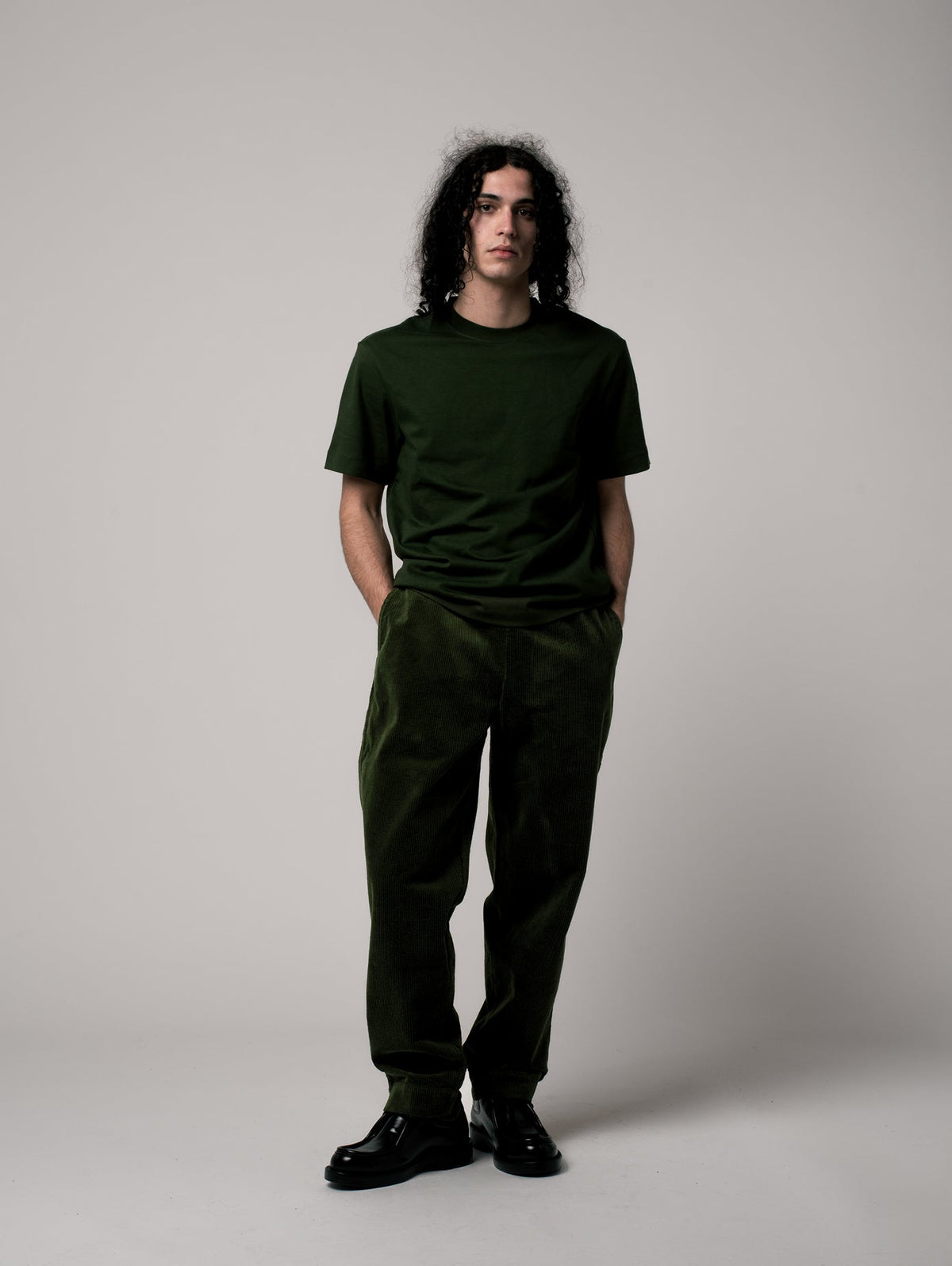 Pantaloni Lazy uomo kaki
