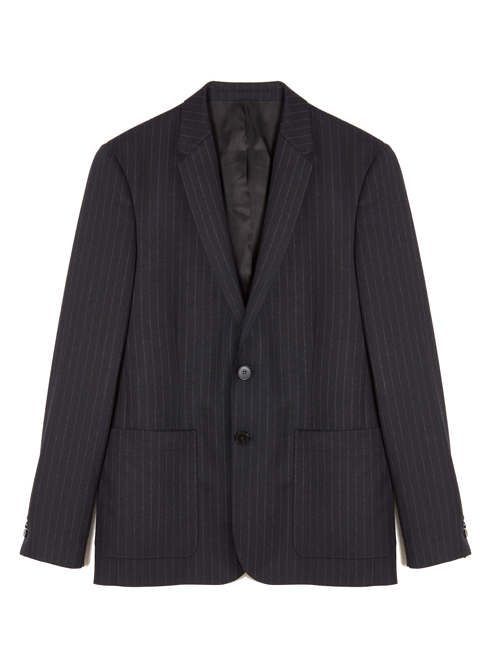 Veste En Laine - Bleu - Homme