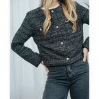 Alberta Jacket - Grey Tweed