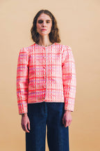 Chaqueta Diane de tartán
