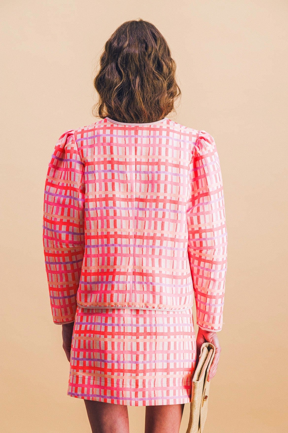 Chaqueta Diane de tartán