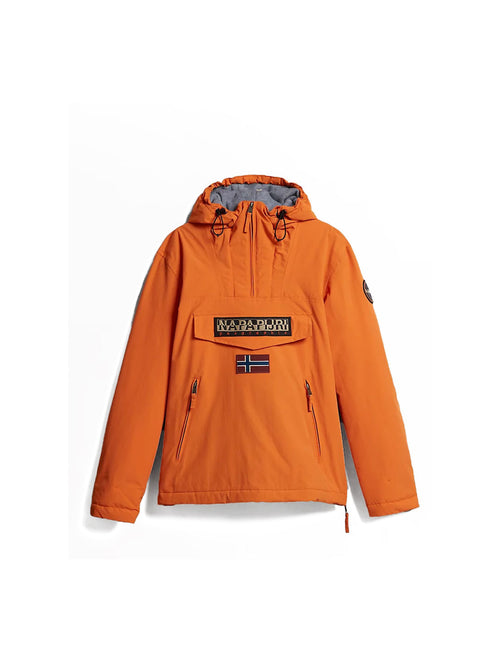 Anorak Rainforest Pocket 2 - Orange - Mixte