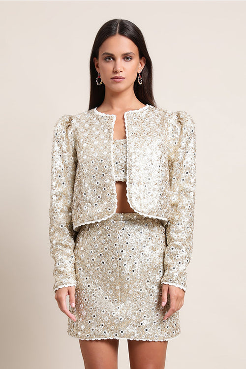 Veste Chiara - Sequins Dores