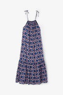 Robe Escal Ajouré Bleu
