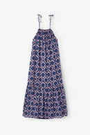 Robe Escal Ajouré Bleu