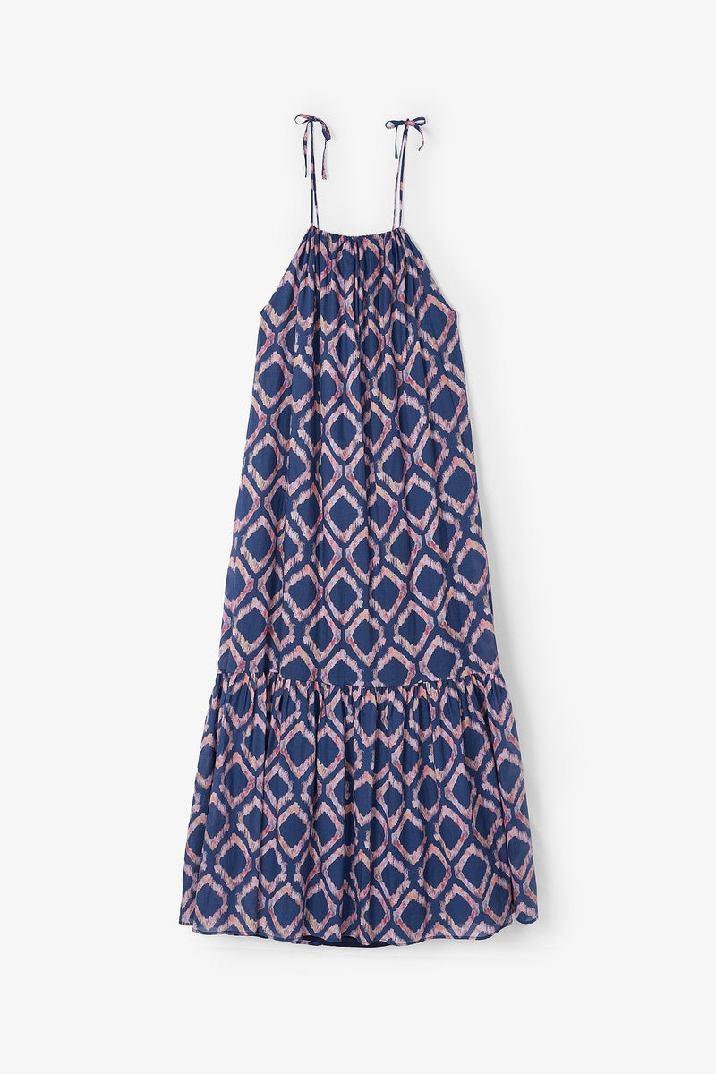 Robe Escal Ajouré Bleu