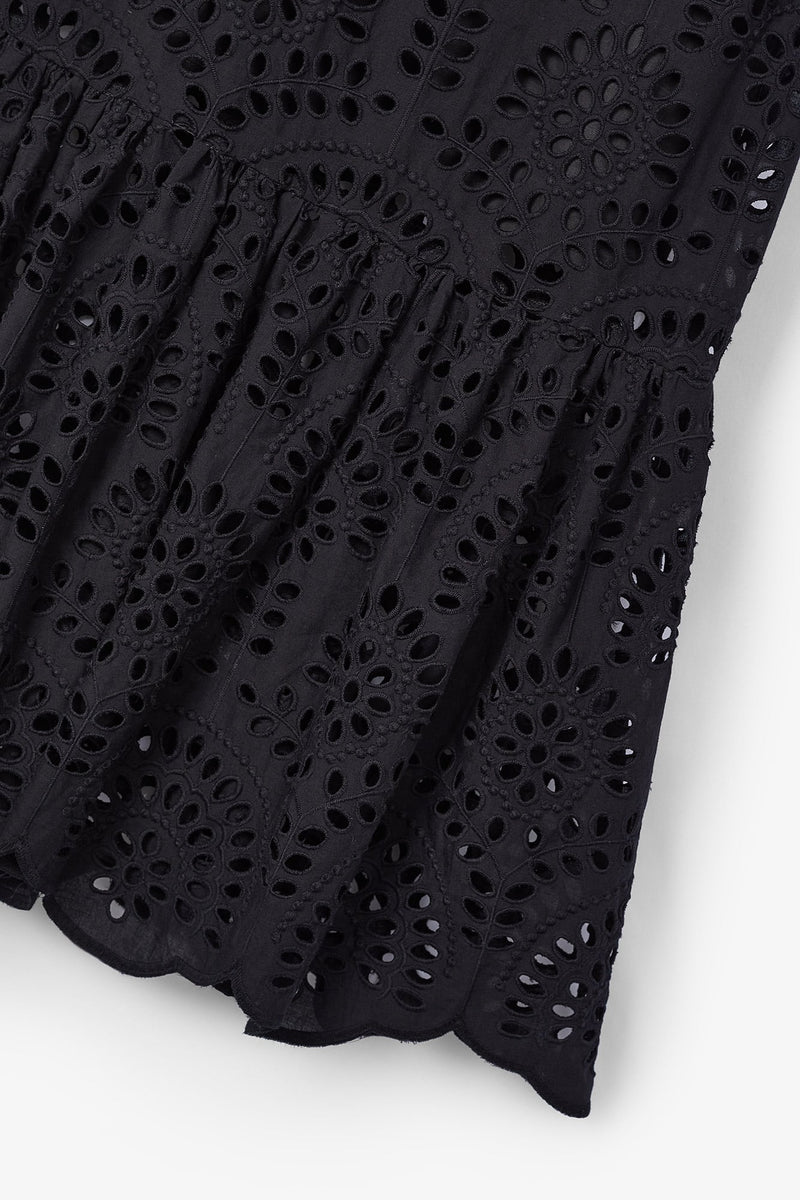 Robe Découpé Découpé Noir