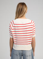 Pull Vestiza Rouge