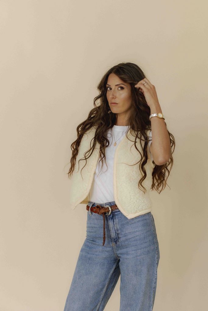 Gilet Veston - Creme