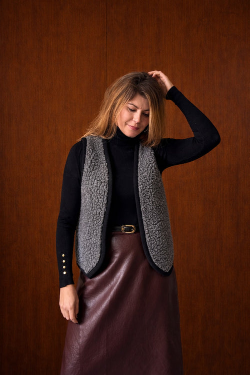 Gilet Veston - Gris Chine