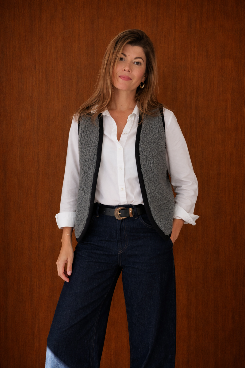Gilet - Gris Chiné