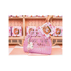 Kit de ganchillo para principiantes - Charms para bolsos - Glam Pink
