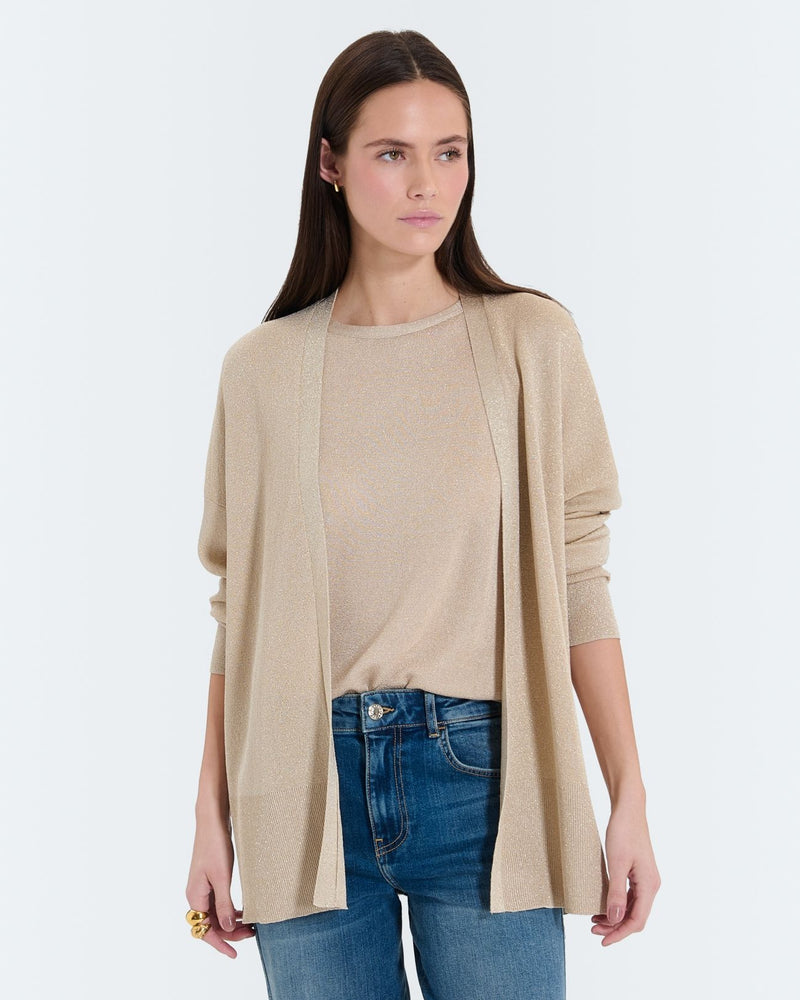 Gilet long champagne pailleté_1