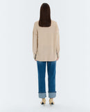 Gilet long champagne pailleté_3
