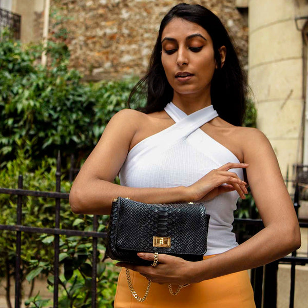 Kiera Shoulder Bag - Black